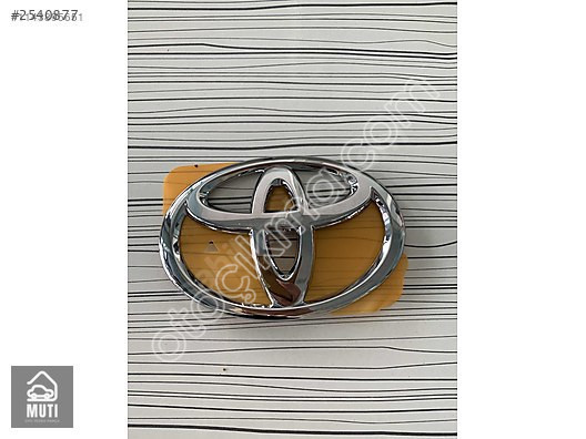 Toyota corolla arka bagaj arması
