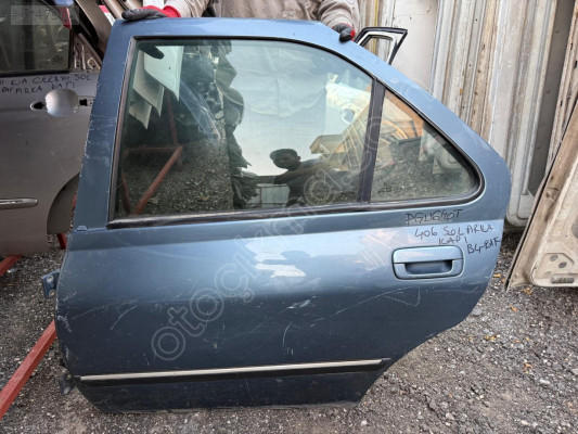 Orjinal Peugeot 406 Kelebek Camı - Sol Arka Kapı