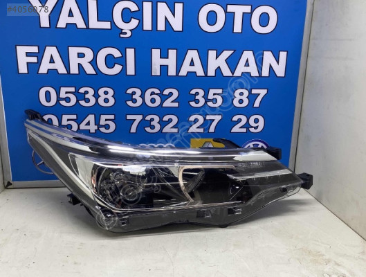Toyota corolla sıfır ithal marka sağ sol far