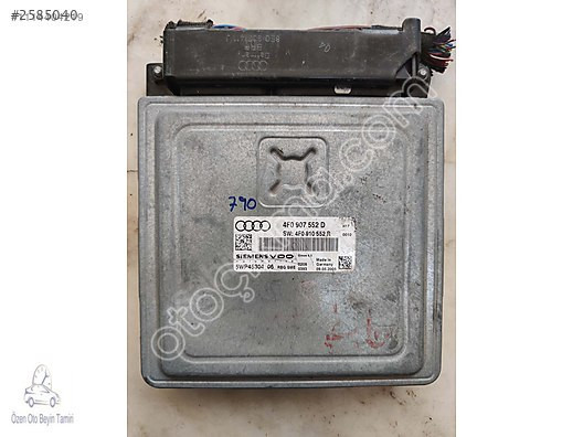 Audi A6 2.4 Motor Beyni 4F0907552D - 5WP4530406 - 5WP45304