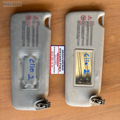Renault clio 2 sağ güneşlik