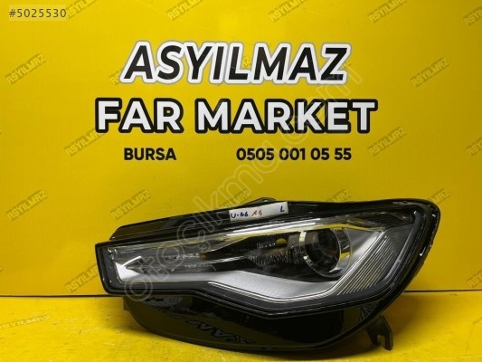 AUDİ A6 SOL FAR - ORJİNAL MAKYAJLI / 4G0941043F