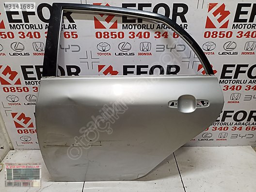 TOYOTA COROLLA SOL ARKA KAPI ÇIKMA ORİJİNAL PARÇA 2007-2012
