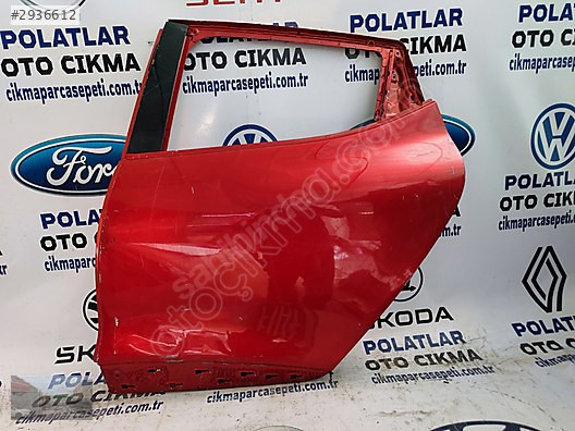 Renault Clio 4 arka sol kapı orijinal