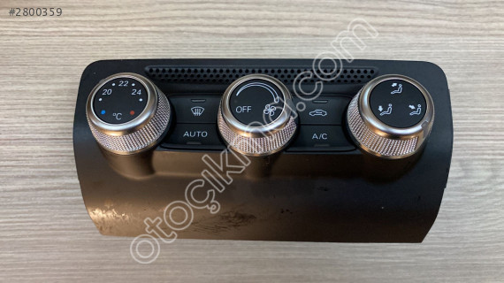 Audi A1 Klima Kontrol Paneli 8X0820043C