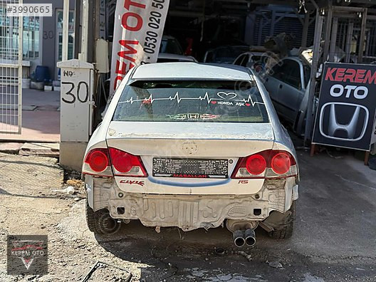 Honda Civic Fd6 Arka Bagaj