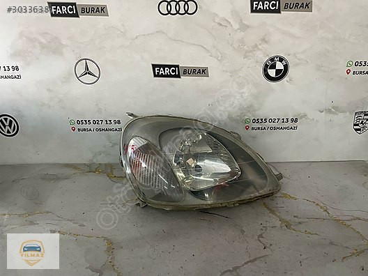YARİS SAĞ FAR ORJİNAL