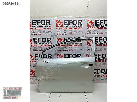 TOYOTA COROLLA ORJİNAL ÇIKMA SOL ÖN KAPI 19-24
