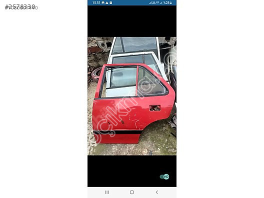 suzuki swift sedan sol arka kapı