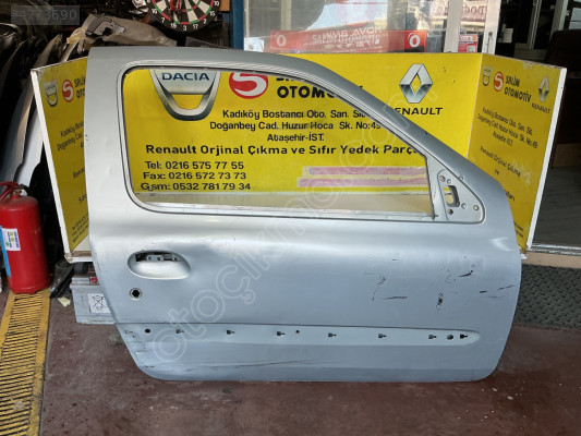 RENAULT CLİO 2 COUPE TEK KAPI SAĞ ÖN KAPI 1998-2002