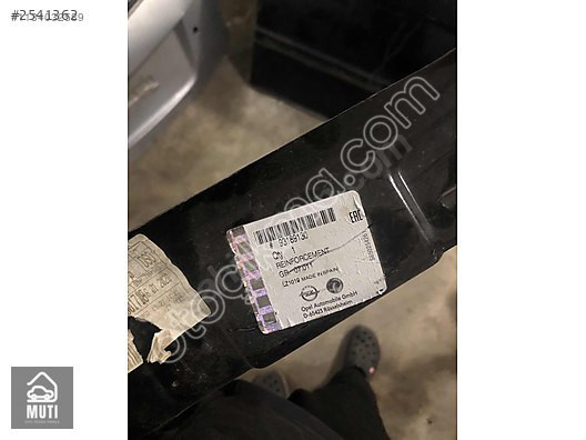 Opel Corsa D Arka Panel İç Sacı Gm Orjinal 93189130 - 518428