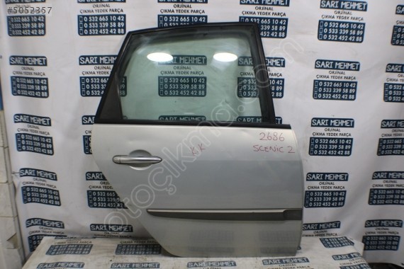 ÇIKMA RENAULT SCENİC 2 SAĞ ARKA KAPI 2686