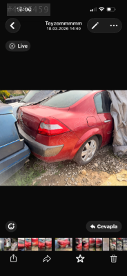 Renault Megane iki arka tampon