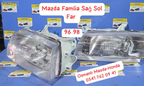 Mazda Famlia Sağ Sol Far