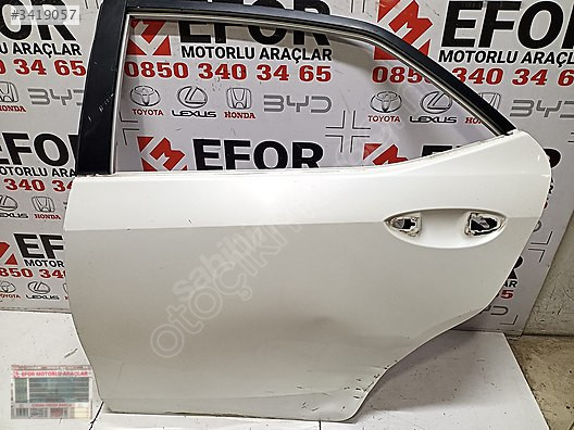 TOYOTA COROLLA ORJİNAL ÇIKMA SOL ARKA KAPI 13-18