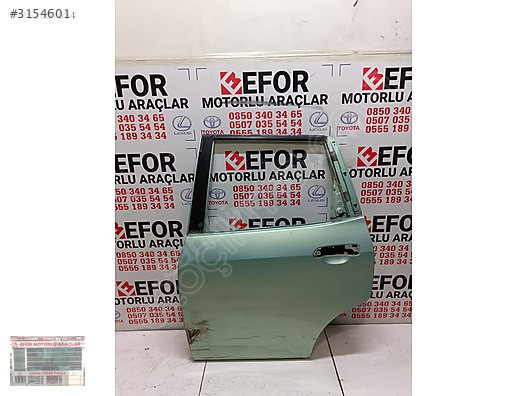 HONDA JAZZ ORJİNAL ÇIKMA SOL ARKA KAPI 06-08