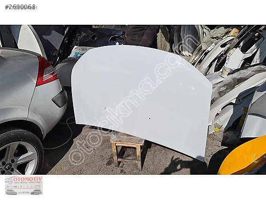 2013/2018 DACİA SANDERO BEYAZ MOTOR KAPUTU ORJİNAL BOYASIZ