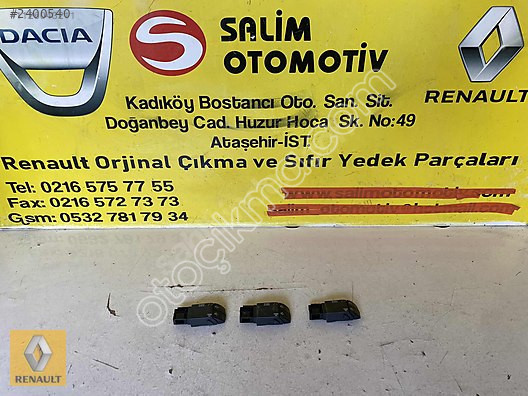 255522448R RENAULT CLIO 4 RADYO KUMANDA DÜĞMESİ VE DİĞE Çıkma Yedek ...