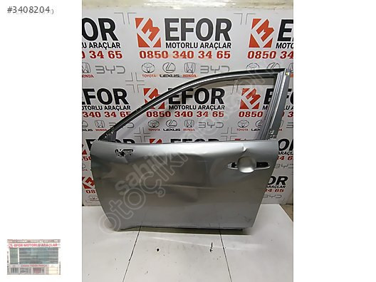 TOYOTA COROLLA SOL ÖN KAPI ÇIKMA ORJİNAL YEDEK PARÇA