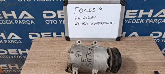 FORD FOCUS 3 1.6 BENZİMLİ KLİMA KOMPRESÖRÜ