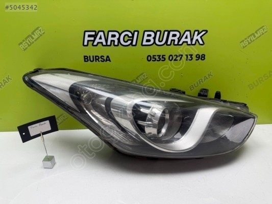 HYUNDAİ İ30 MERCEKLİ SAĞ FAR ORJİNAL 2012-2016