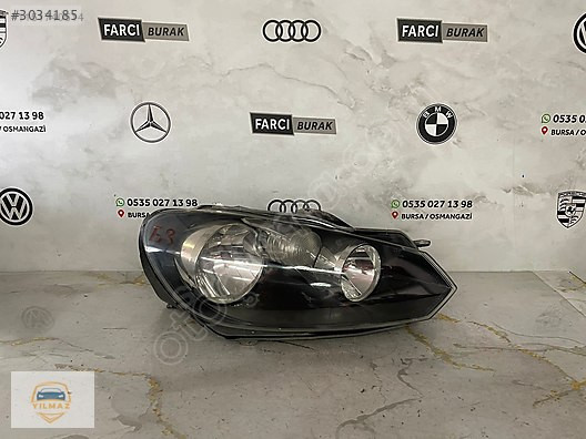 GOLF 6 SAĞ FAR ORJİNAL