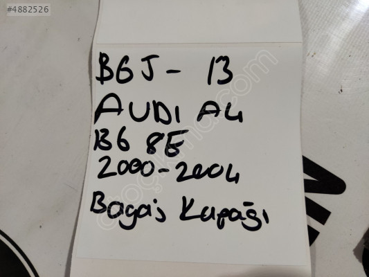 BGJ13 AUDİ A4 B6 BAGAJ KAPAĞI 2000 2004