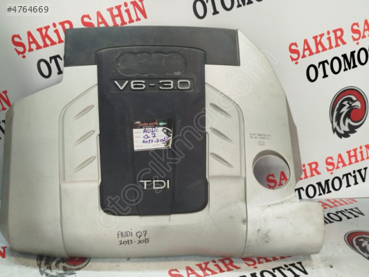 AUDI Q7 MOTOR ÜST KAPAĞI ÇIKMA PARÇA
