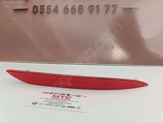 E60 SAĞ TAMPON REFLEKTÖRÜ ORJİNAL