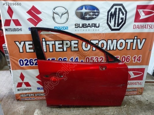 mazda 3 sağ ön kapı 2014-2018