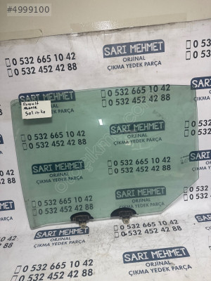 ÇIKMA RENAULT FLUENCE SOL ARKA KAPI CAMI