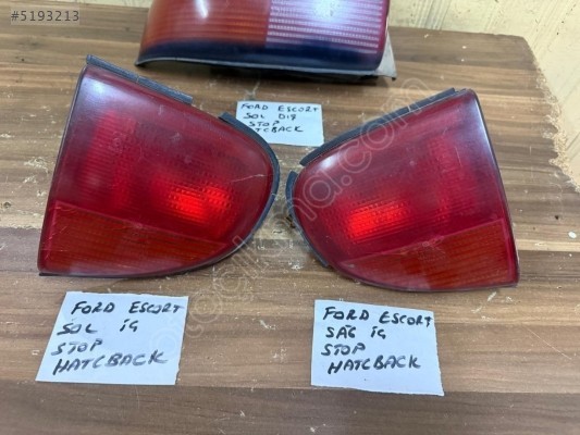 FORD ESCORT BAGAJ İÇ STOP LAMBASI HATCBACK SAĞ SOL ORJINAL