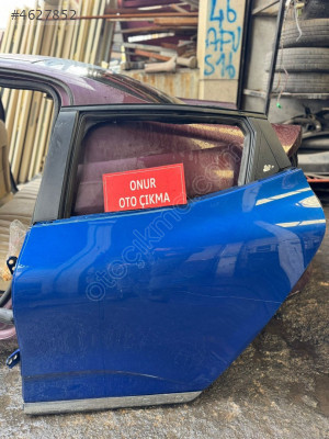 RENAULT CLIO 5 ARKA SOL MAVİ KAPI ORJİNAL