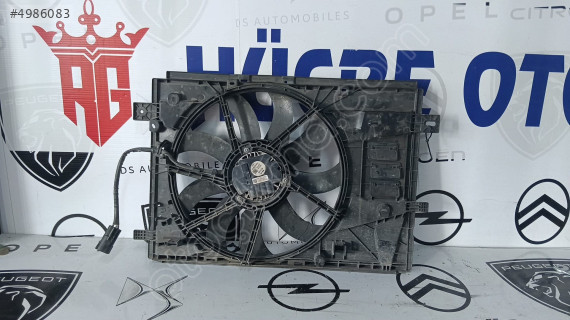 PEUGEOT EXPERT JUMPY FAN MOTORU