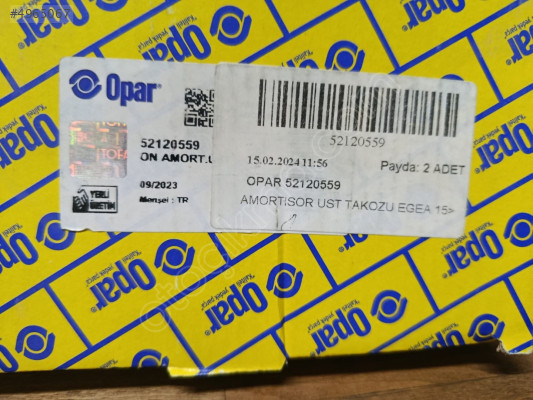AMORTİSÖR ÜST TAKOZU EGEA 15 52120559