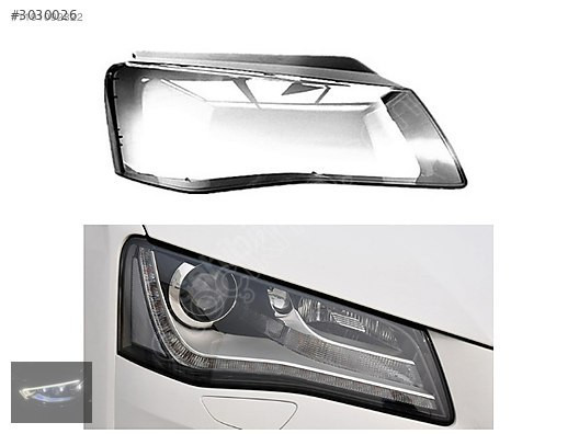 AUDİ A8 SAĞ FAR CAMI SIFIR 2010-2013