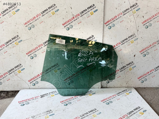 Seat İbiza sol arka kapı camı 2004 2008