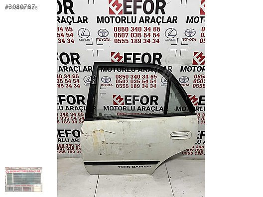 TOYOTA COROLLA SOL ARKA KAPI SÖKME ORJİNAL 99-02