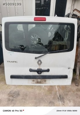 RENAULT TRAFİC BAGAJ KAPAĞI OTO FEDAİ