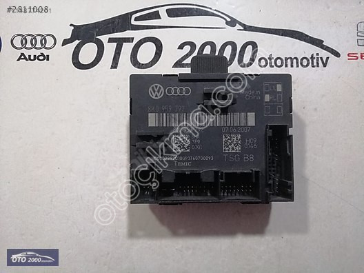 8K0959792 AUDİ A5-A4 KAPI KONTROL MODÜLÜ