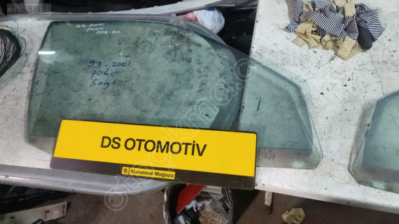 1999-2001 VOLKSWAGEN POLO SAĞ ÖN KAPI CAMI