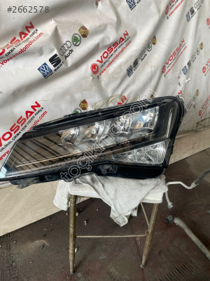 Skoda Suberb Sol Ön Far 2021 3V1941015C - Vossan Otomotiv Skoda Suberb Sol Ön Far 2021 3V1941015C - Skoda 3V1941015C Orijinal Çıkma Yedek Parça Ankara