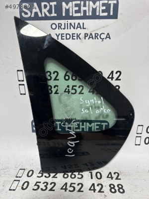 ÇIKMA RENAULT SYMBOL SOL ARKA KELEBEK CAMI
