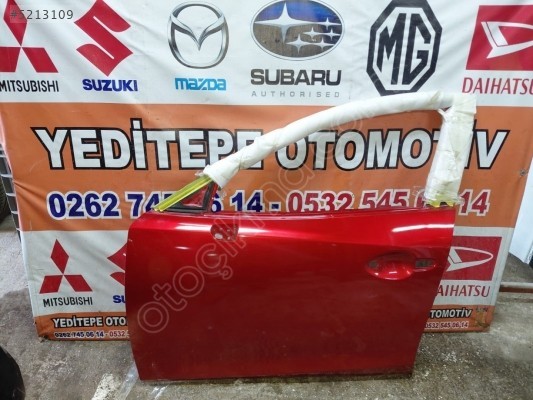 mazda 3 sol ön kapı 2014-2018