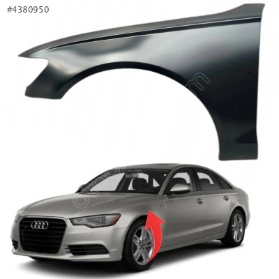 4G0821101 AUDİ A6 2011-2018  ÇAMURLUK ÖN SOL