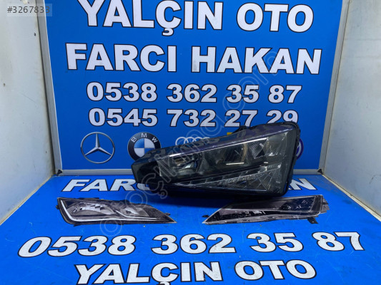 Skoda Scala orijinal çıkma sol far