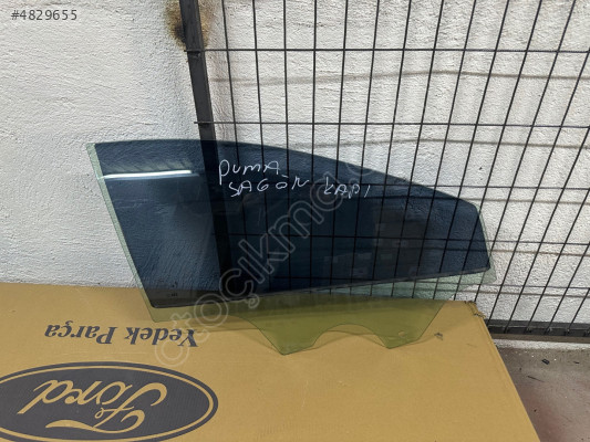 Ford Puma sağ ön kapı camı