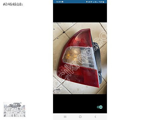 Hyundai Accent Admire sol arka stop temiz