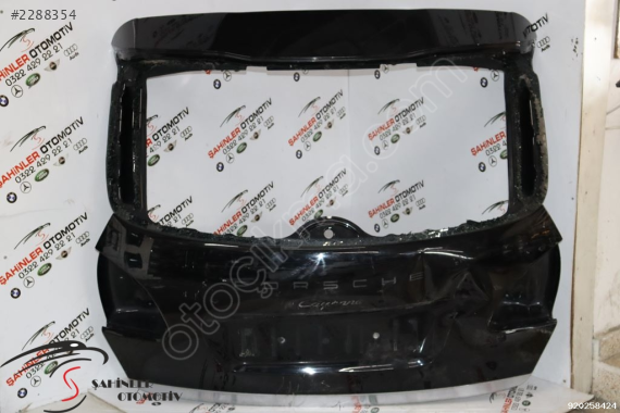 PORSCHE CAYENNE BAGAJ