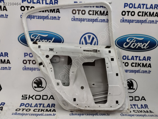 Renault Megane 2 sol arka kapı orjinal beyaz